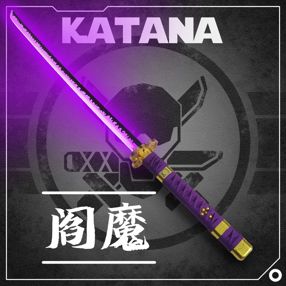 Zoro's Enma Demon High-End Collectible Lightsaber Toy – App-Controlled with Motion Effects