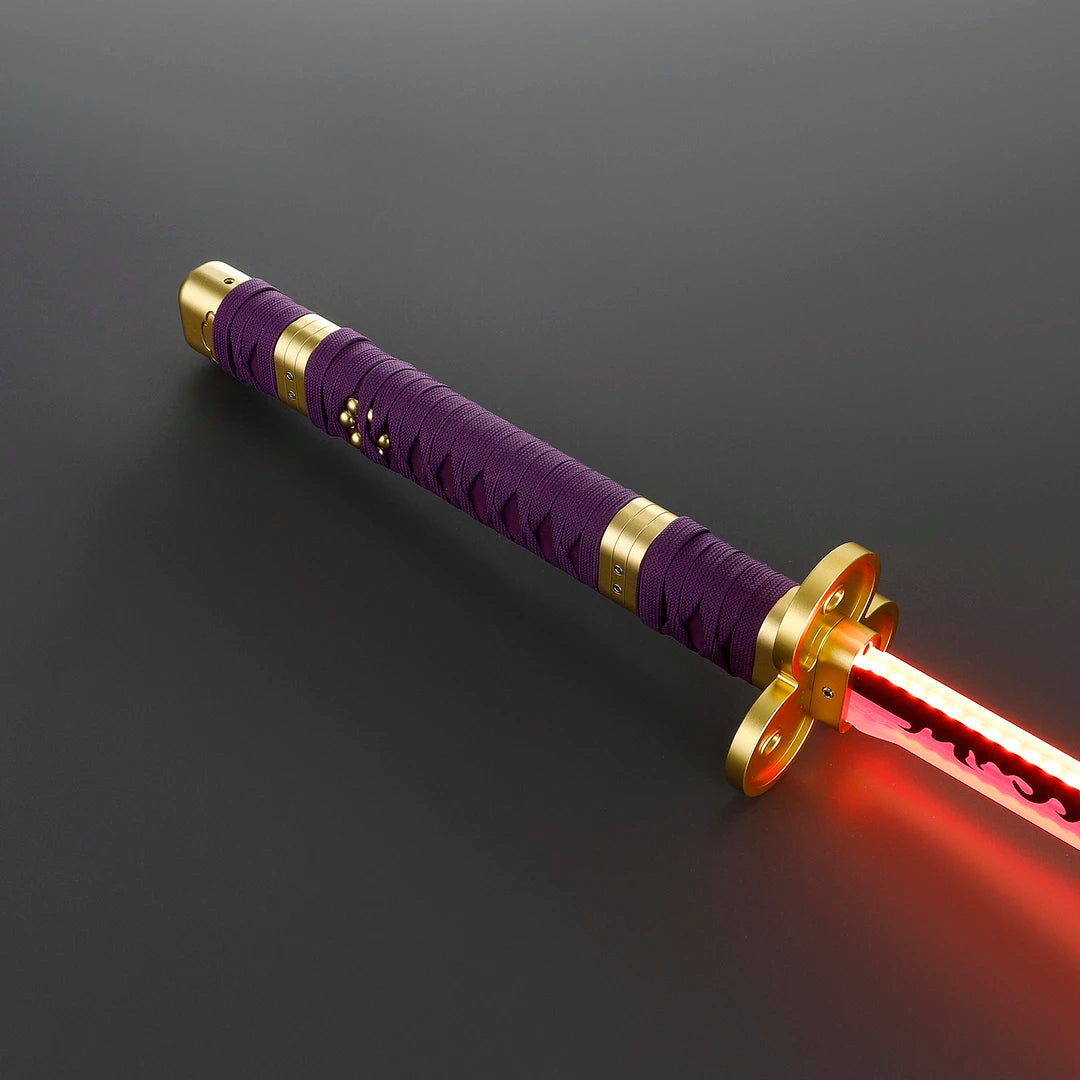 Zoro's Enma Demon High-End Collectible Lightsaber Toy – App-Controlled with Motion Effects