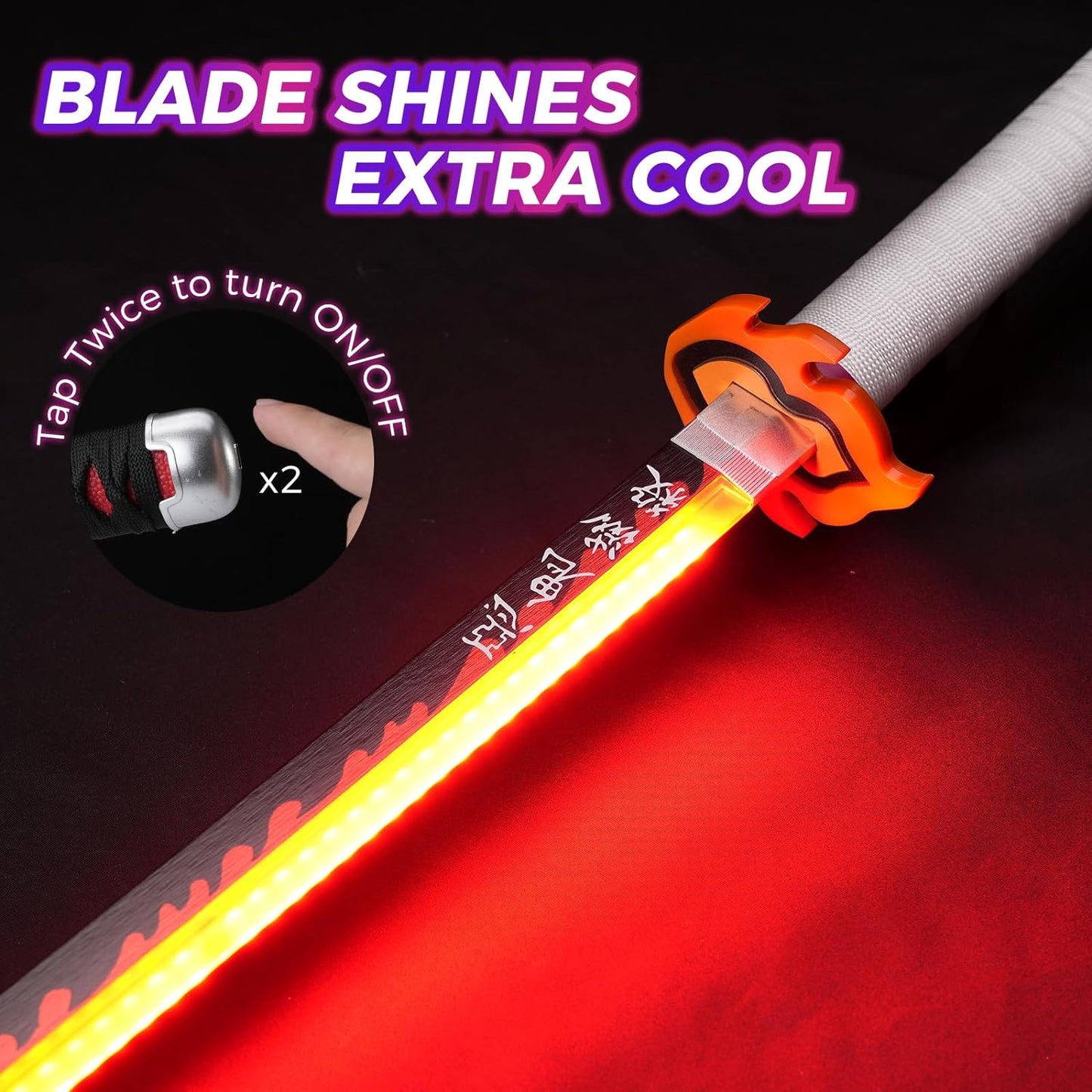 Light up Rengoku Demon Slayer Sword