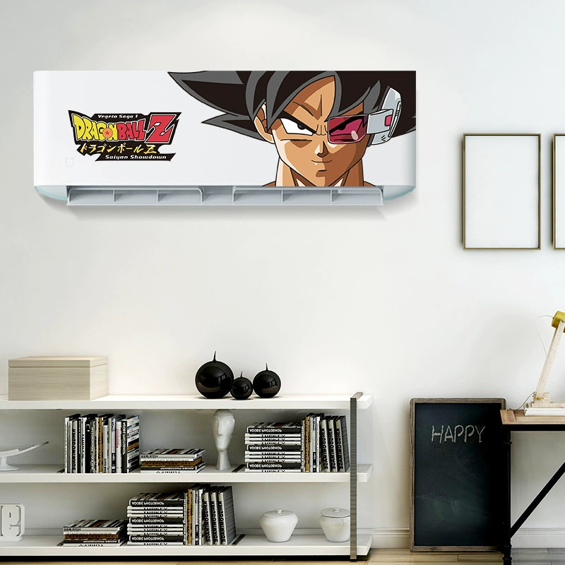 Dragon Ball Goku AC Wall Decal – Saiyan Anime Sticker for Room Decor
