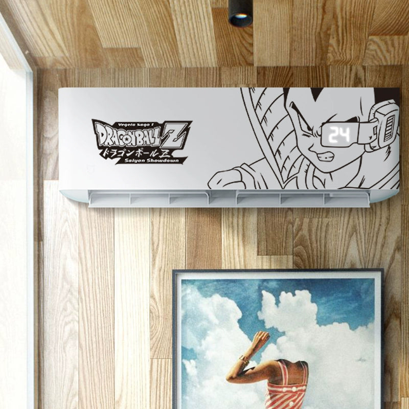 Dragon Ball Goku AC Wall Decal – Saiyan Anime Sticker for Room Decor