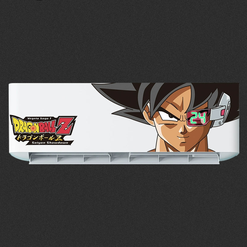 Dragon Ball Goku AC Wall Decal – Saiyan Anime Sticker for Room Decor