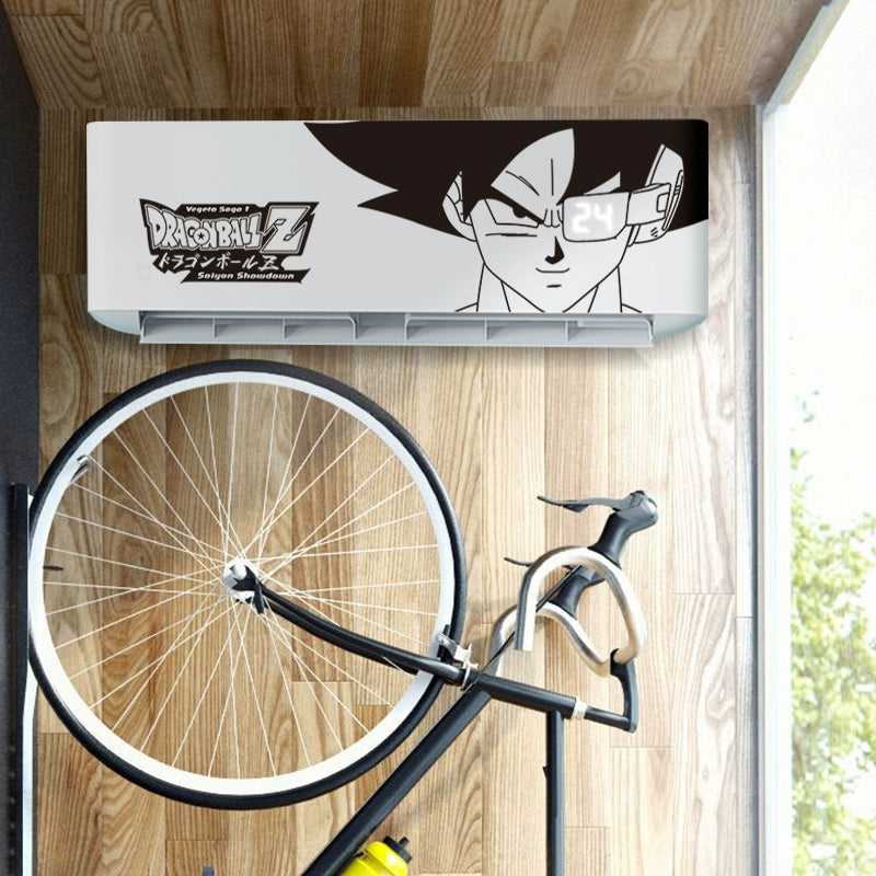 Dragon Ball Goku AC Wall Decal – Saiyan Anime Sticker for Room Decor