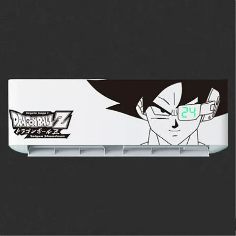 Dragon Ball Goku AC Wall Decal – Saiyan Anime Sticker for Room Decor