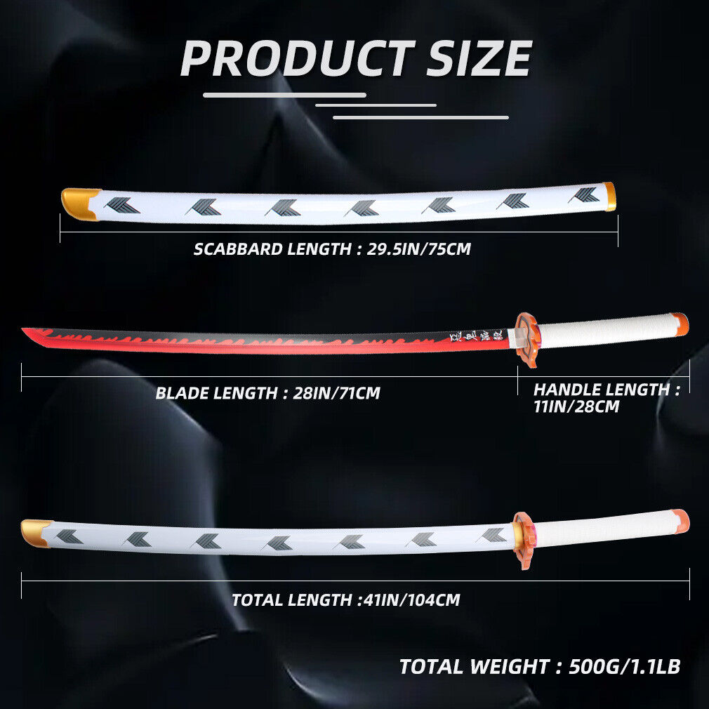 Light up Rengoku Demon Slayer Sword