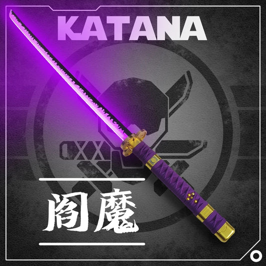 Zoro's Enma Demon High-End Collectible Lightsaber Toy – App-Controlled with Motion Effects